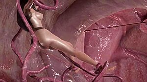 Remaja alien Tifa dan monster tentakel dalam film penuh 8m
