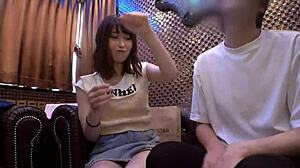 สาวญี่ปุ่นผอมและสวย Mizuki ในภาพยนตร์เต็มออนไลน์