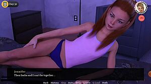 Stepmom's Stepdaughter Turns Into a Sexy Slut in Game 3