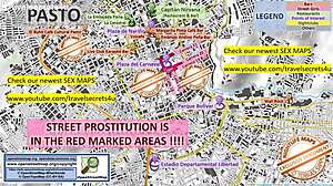 この詳細な地図でコロンビアの売春の世界を探索してください。