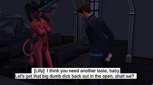 رجل نقي يغوي امرأة مغرية في The Sims 4