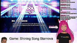 Vtuber สตรีมเพลง Shining Song Starnova Aki route ภาค 6
