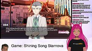 Vtuber streamuje Shining Song Starnova Aki route part 6