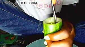 Komkommer-geïnduceerde opwinding: Een zelfgemaakte video