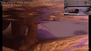 Hans en Nancy's onderwater pijpbeurt vastgelegd door GoPro