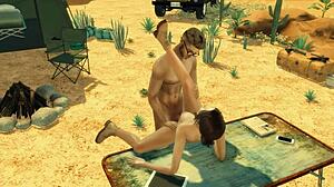 Tomb Raider paródia a Sims 4-ben egyiptomi sorscsapásokkal